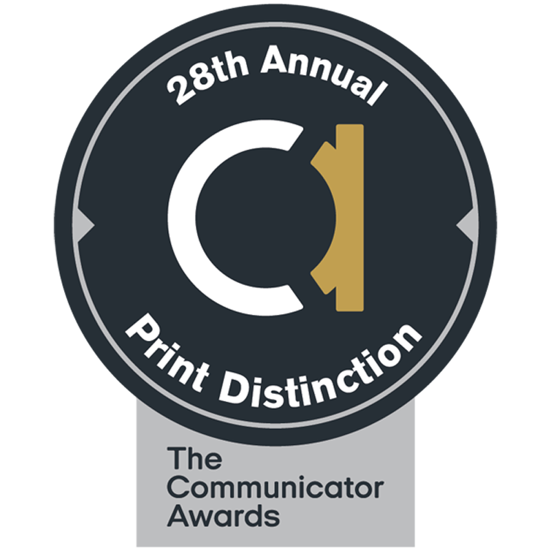 print award badge